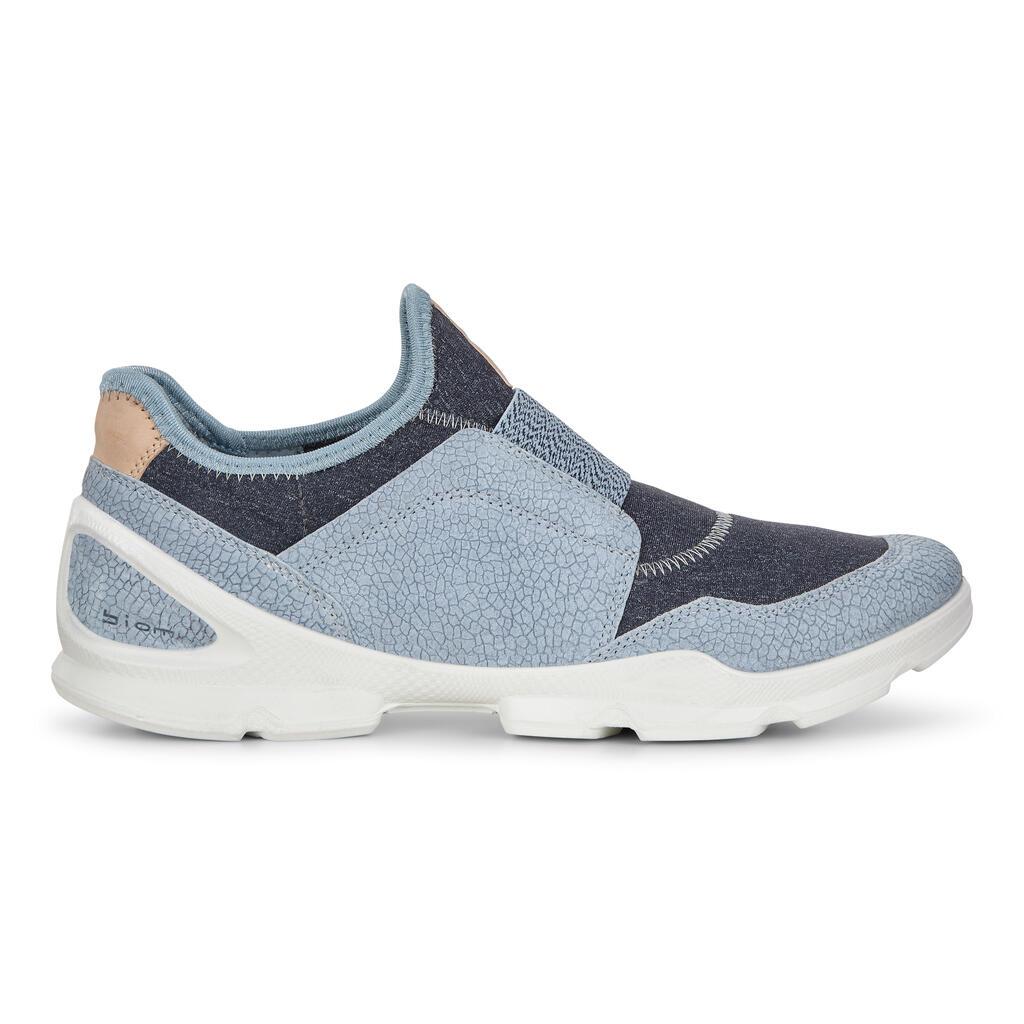 Ecco Biom Street. Womens Slip On Sneakers Blue Sales - India JYO-190246